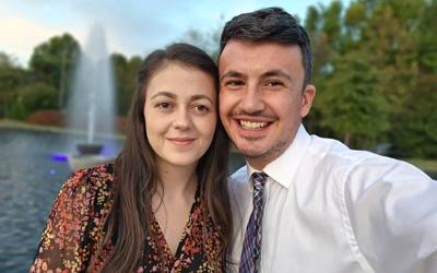 romanian bride with western guy