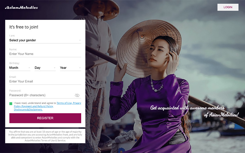 asianmelodies site